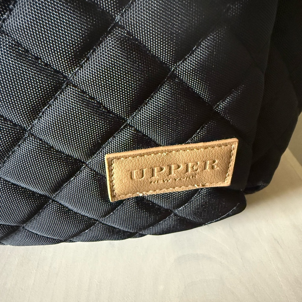 Upper Quilted Black Diaper Bag - Picture 5 of 5